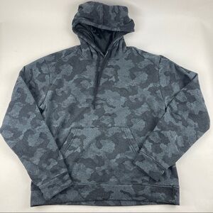 Spalding Hoodie Mens Small Gray Camo